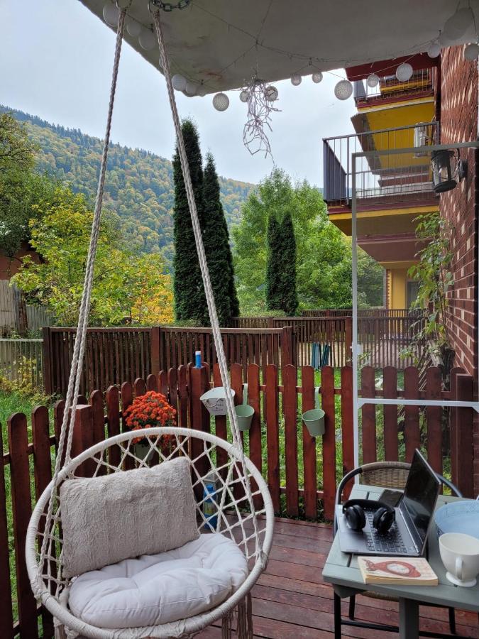 Bubbles Studio Sinaia With Terrace Kültér fotó